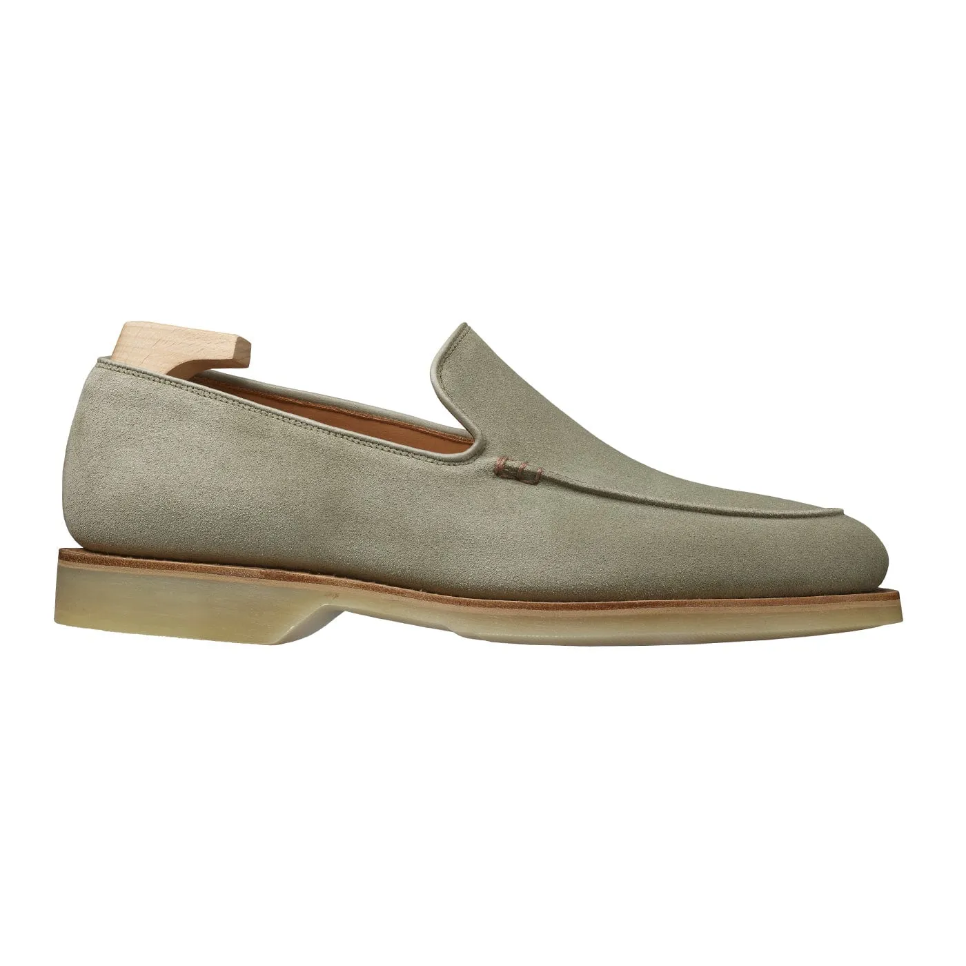 Salcombe 2 Pistachio Suede Foot Soft Strong Power