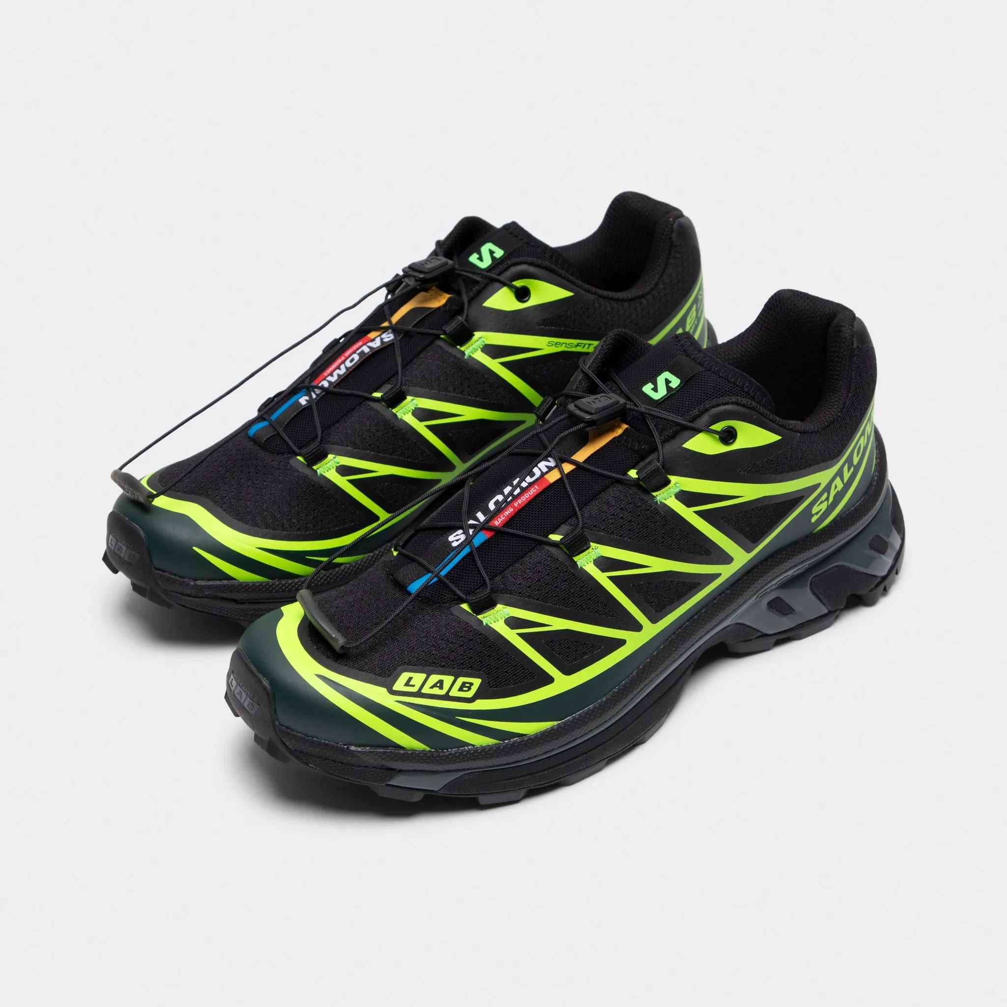 Multi Density Sole Salomon XT-6 Black / Ponderosa Green - Green Gecko