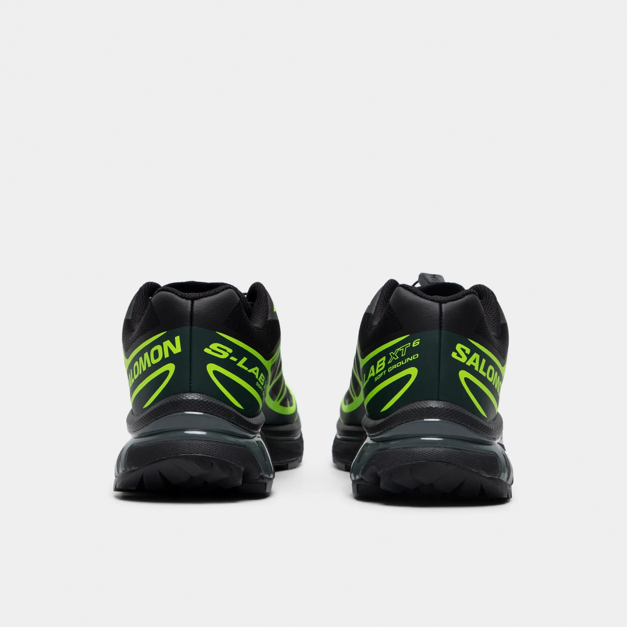 Salomon XT-6 Black / Ponderosa Green - Green Gecko Free Motion