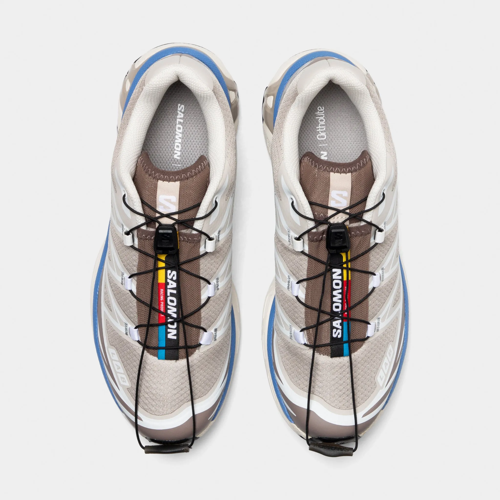 Relax Mode Smart Fit Salomon XT-6 Silver Cloud / Iron - Ultramarine