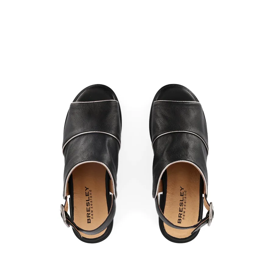 Light Tread SIROSE - BLACK LEATHER