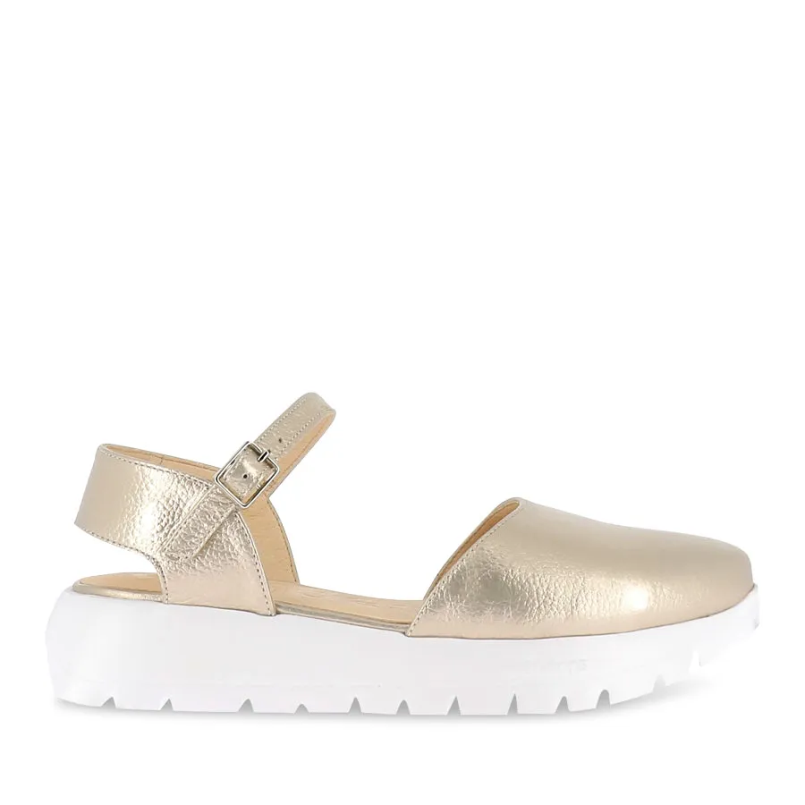 Lightweight Outsole perforated AVA A-2441 - SOFT GOLD LEATHER