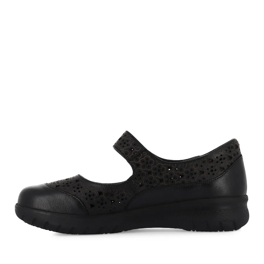 Elegant Fit SANELLE XF - BLACK LEATHER