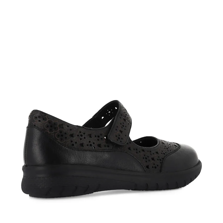 Autumn Soft SANELLE XF - BLACK LEATHER