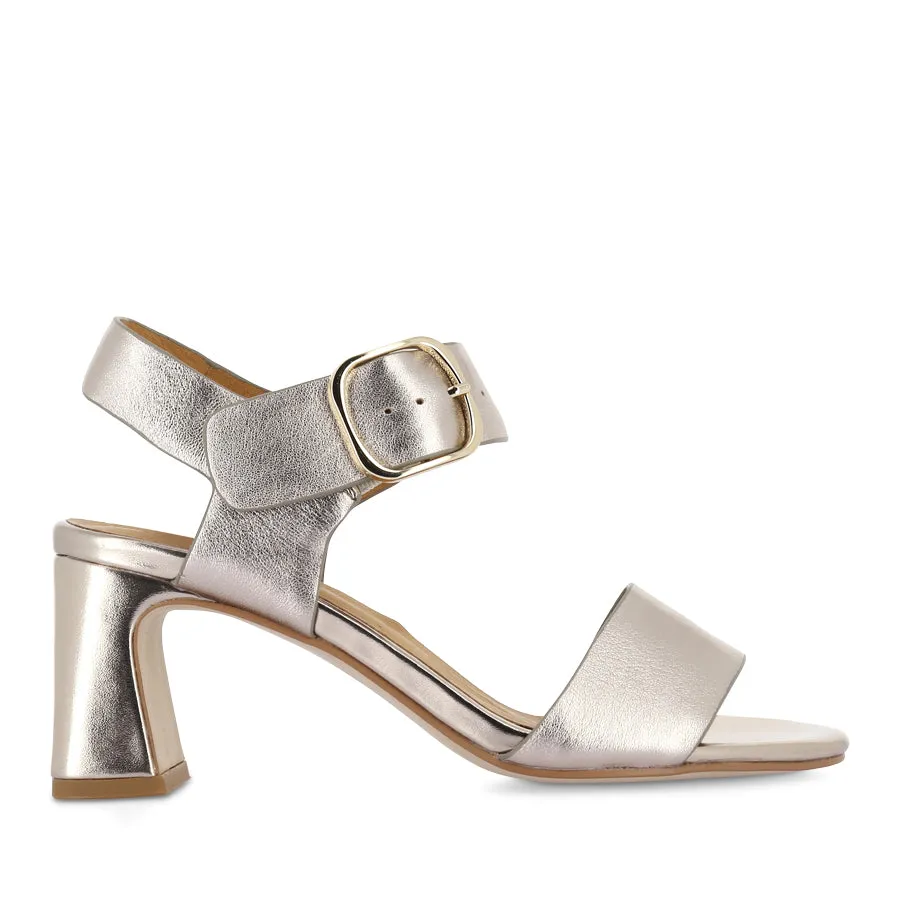 SCRIBE - CHAMPAGNE LEATHER Garden Step