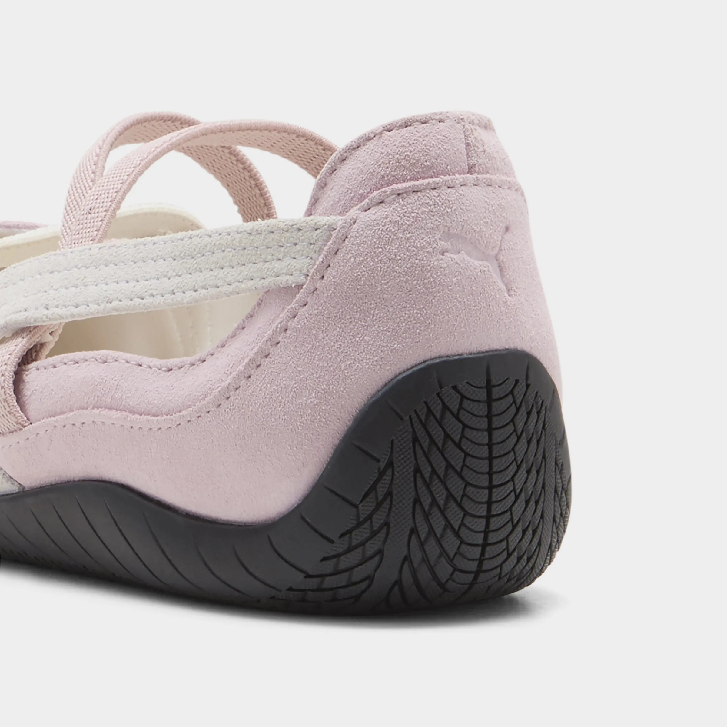 Padded Step Quick Adjustment PUMA Women's Speedcat Ballet SD Whisp of Pink / White