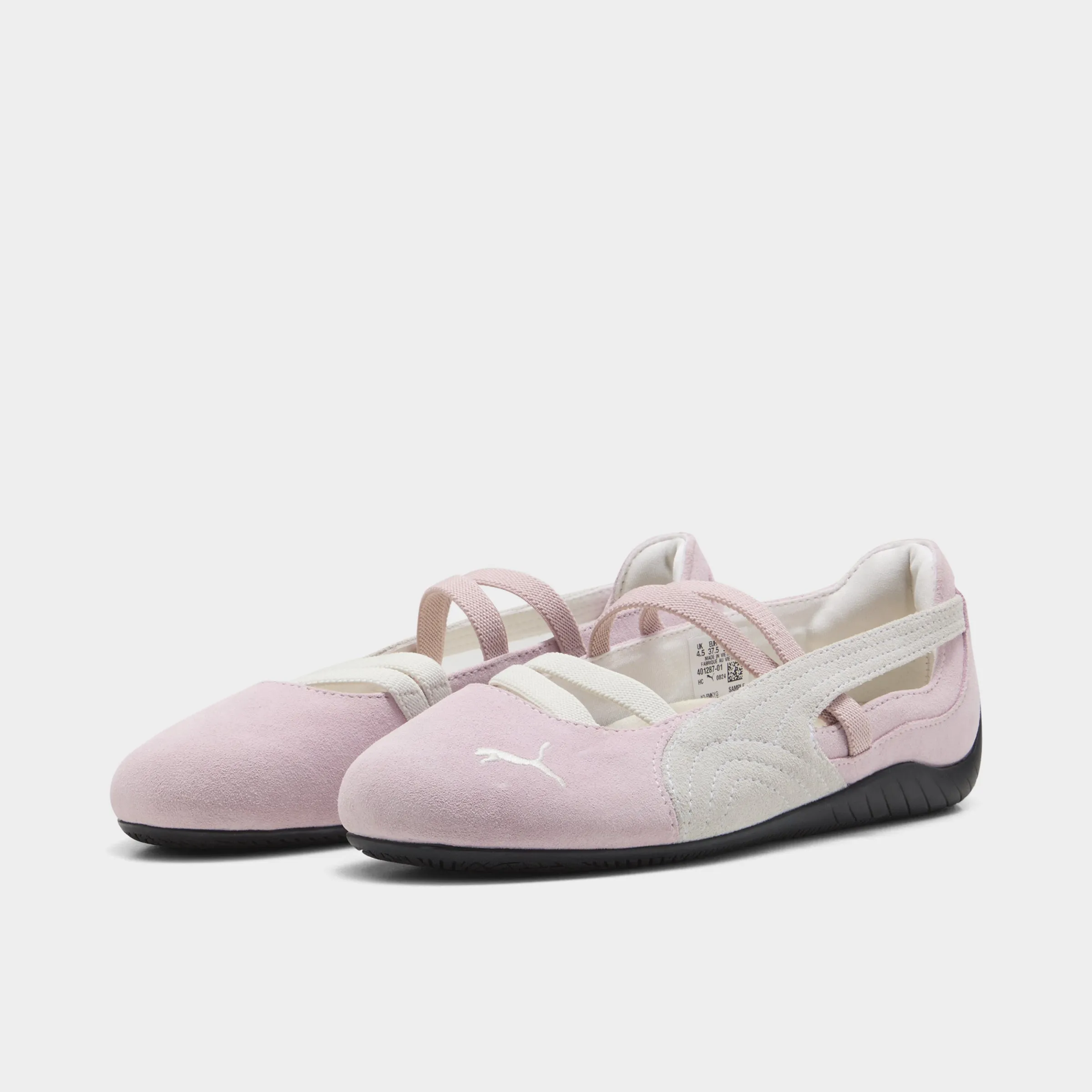 PUMA Women's Speedcat Ballet SD Whisp of Pink / White Hyper Durable Rubber Compound
