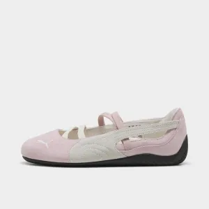 Quick Flow Multi directional traction PUMA Women's Speedcat Ballet SD Whisp of Pink / White