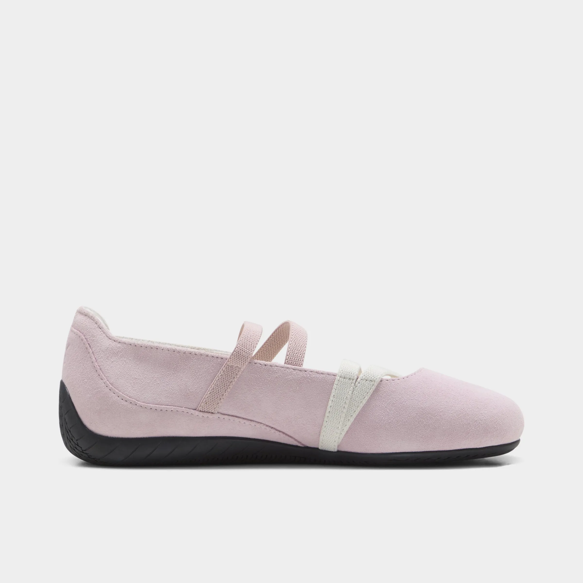 Comfort Soles Back friendly PUMA Women's Speedcat Ballet SD Whisp of Pink / White