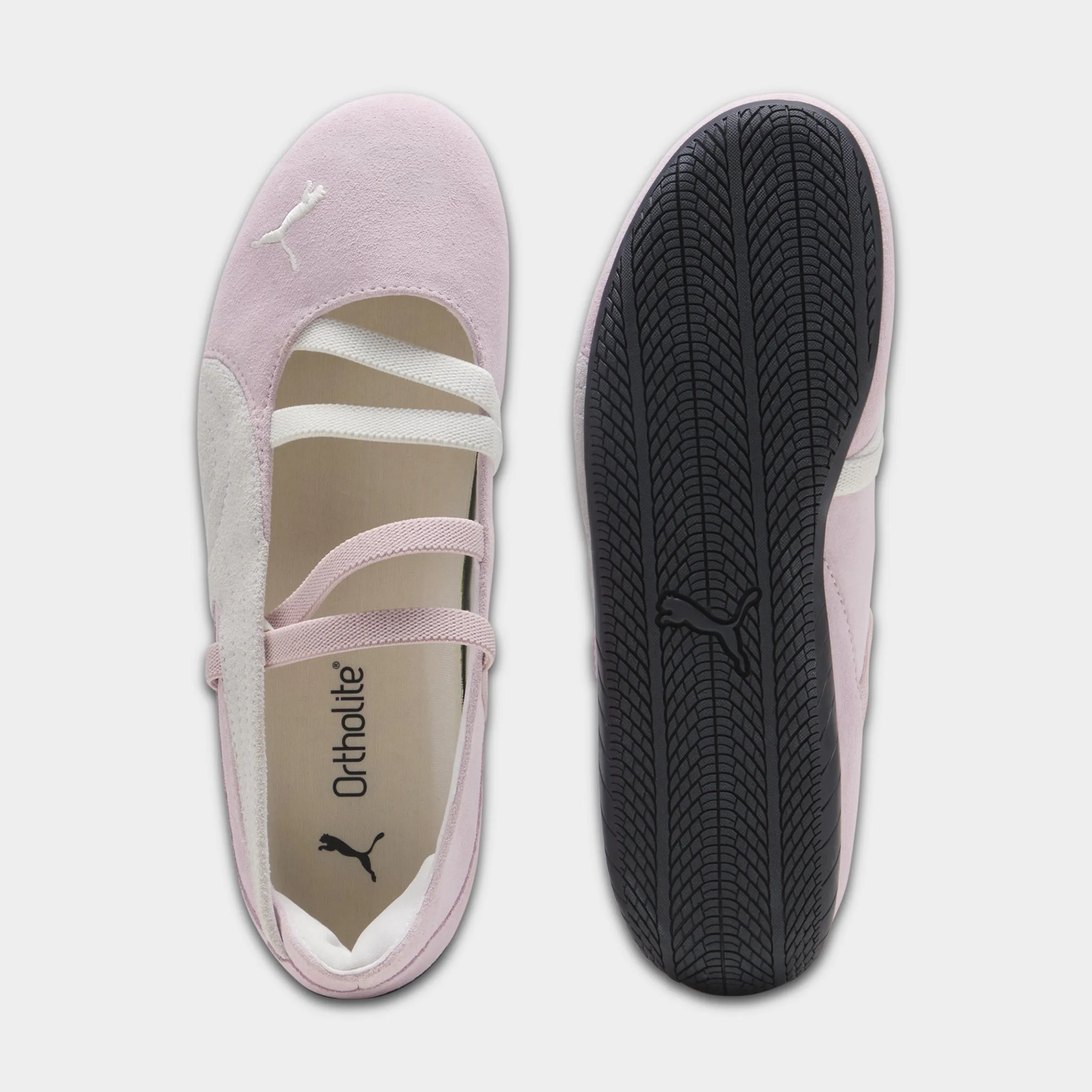 PUMA Women's Speedcat Ballet SD Whisp of Pink / White Thermal Regulating Interior Run Trail
