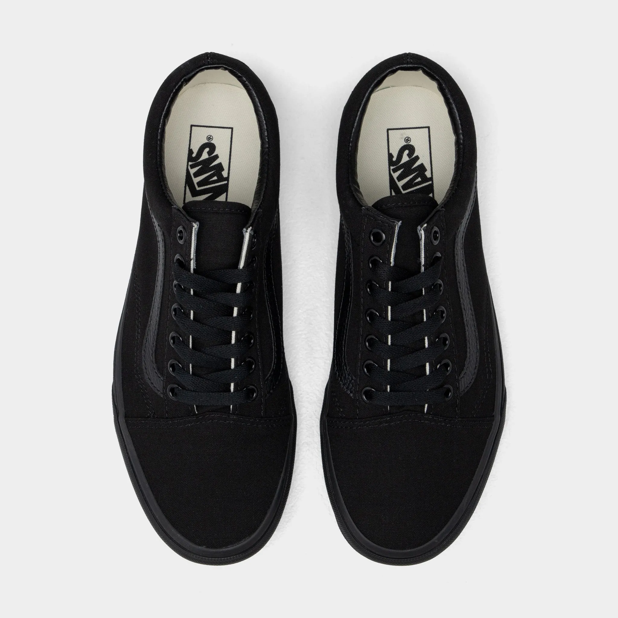 Vans Old Skool Black / Black knee - high boots Retro-inspired support