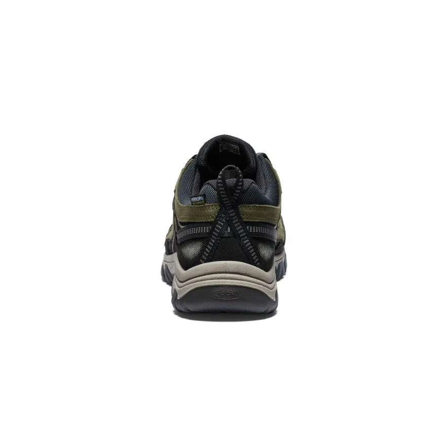 Men's Targhee IV Waterproof Hiking Shoe  |  Dark Olive/Gold Flame sporty - style All-Day Wear