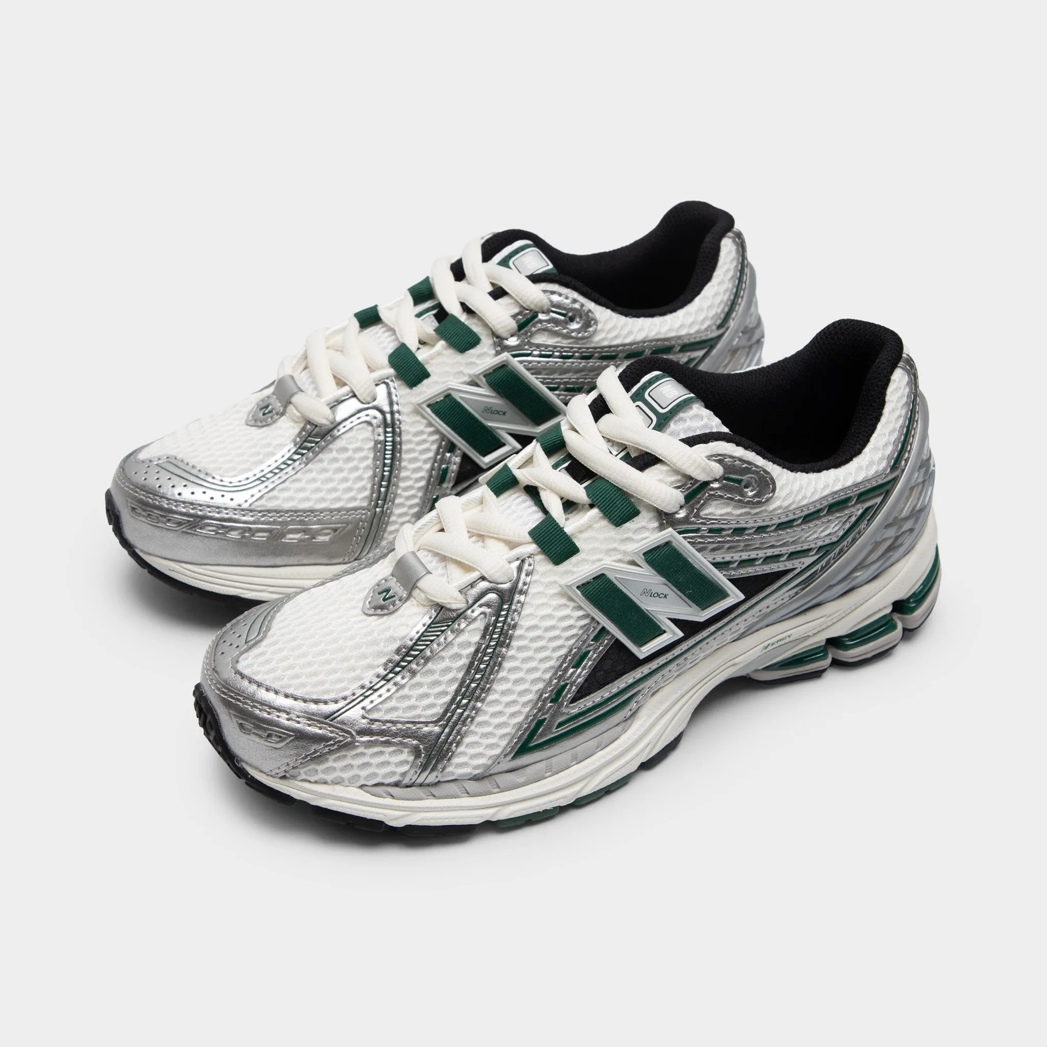 New Balance 1906 Silver Metallic / Night Watch Green Adjustable Design