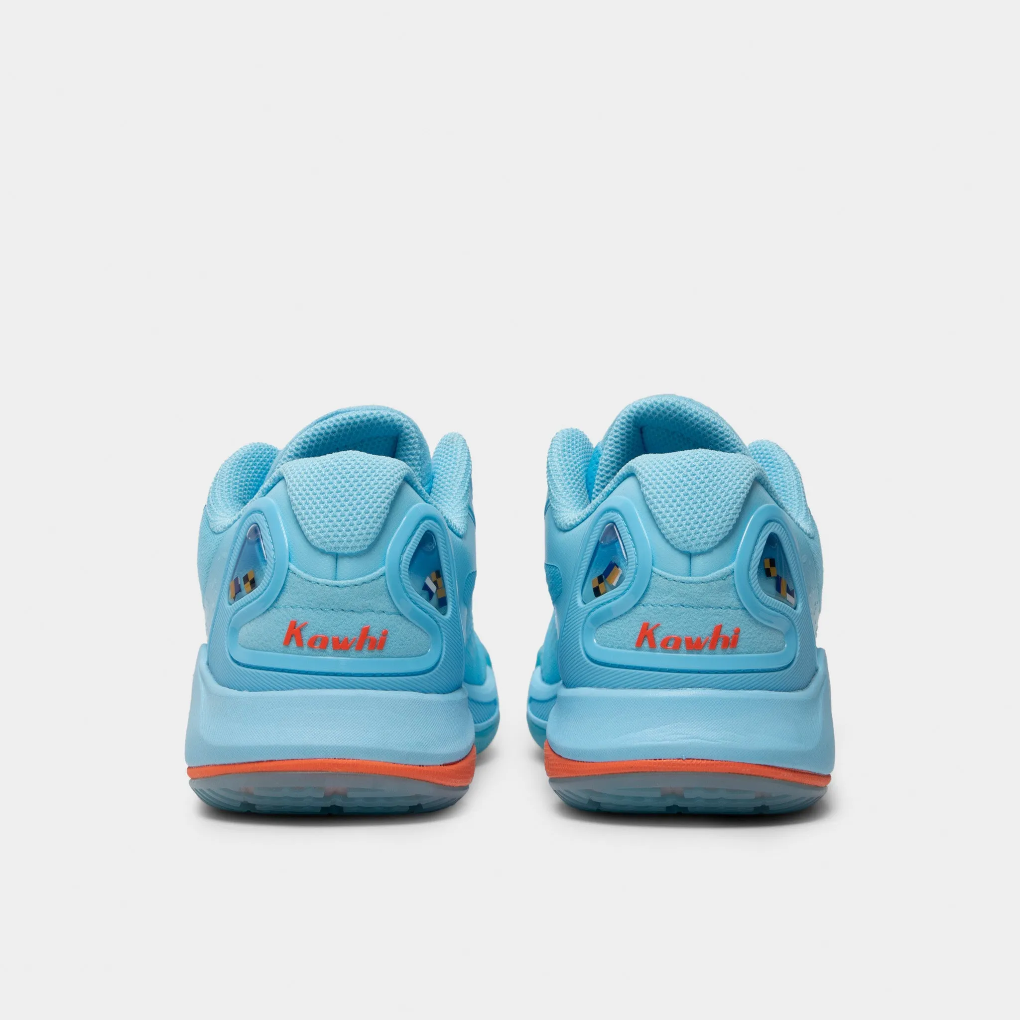 New Balance Kawhi 4 Blue / Blue Grounded Stability Platform Lockdown Foot Harness