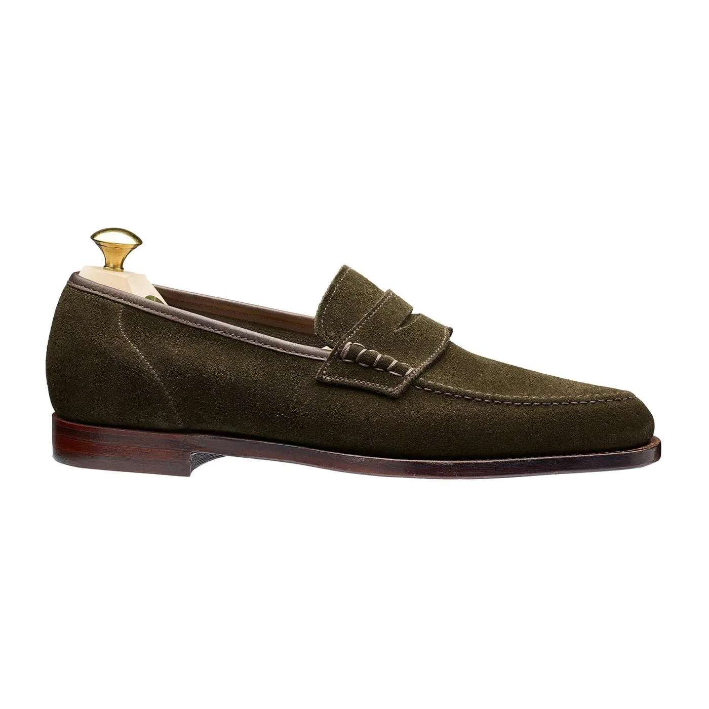 Seaton Earth Green Suede Smart Sprint Event Walk