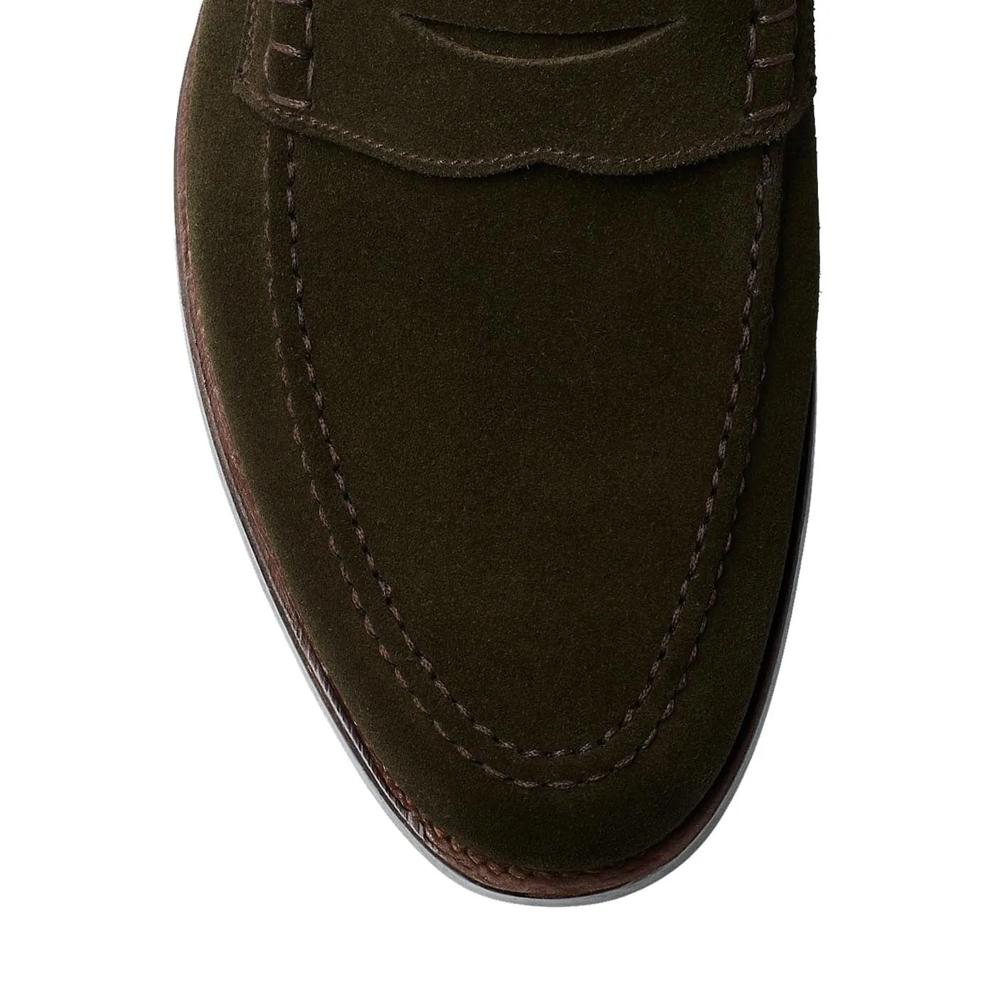 Seaton Earth Green Suede City Safe