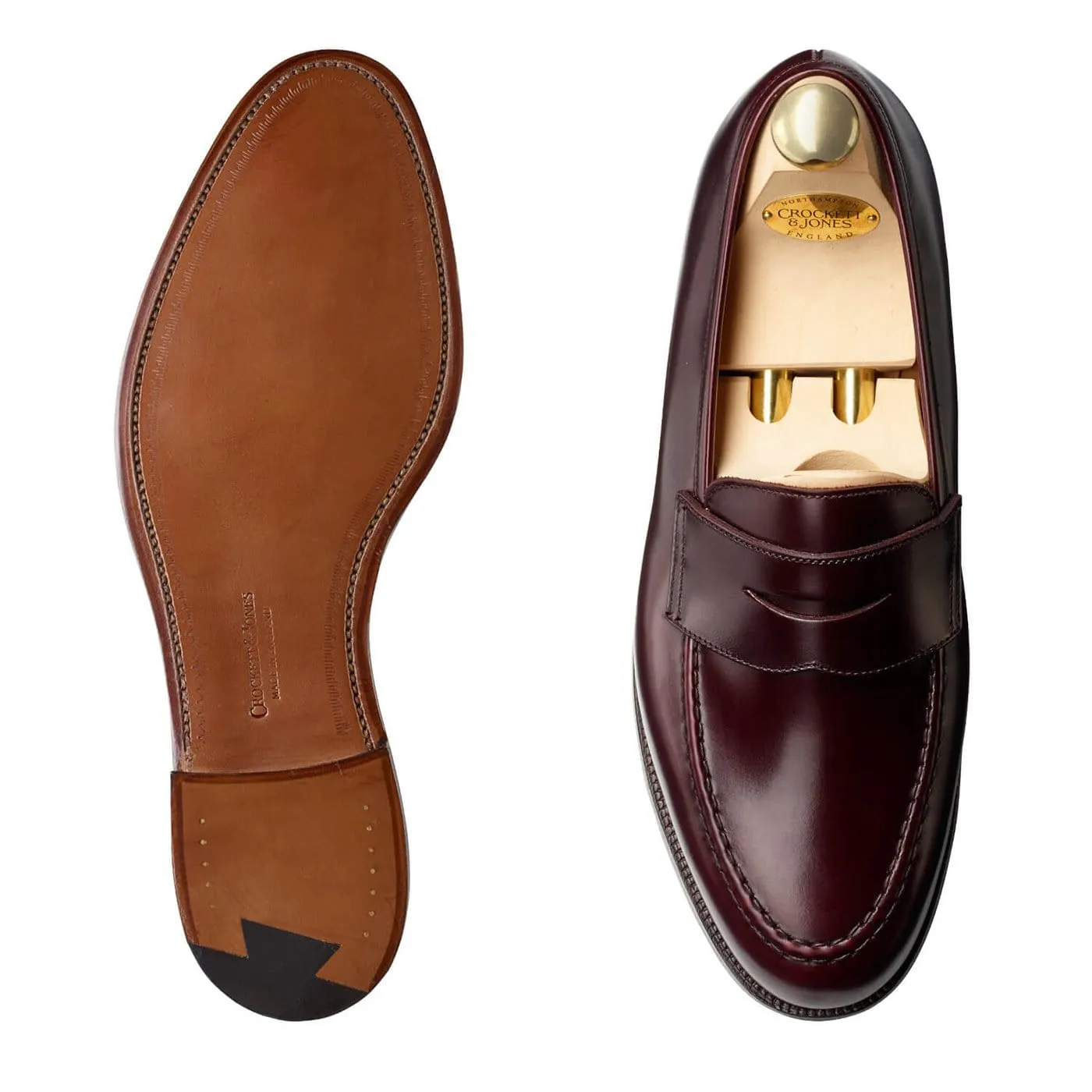 True Walk Boston Burgundy Cavalry Calf