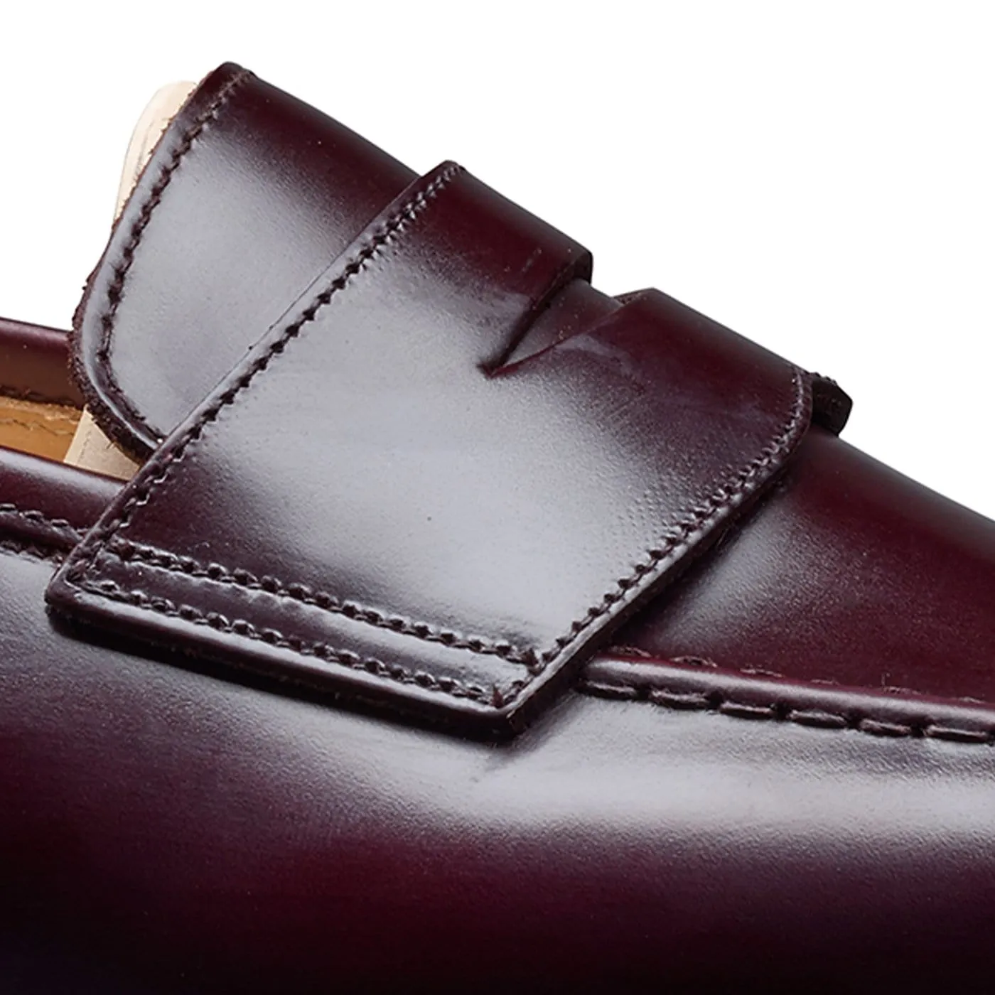 Petite Fit Boston Burgundy Cavalry Calf