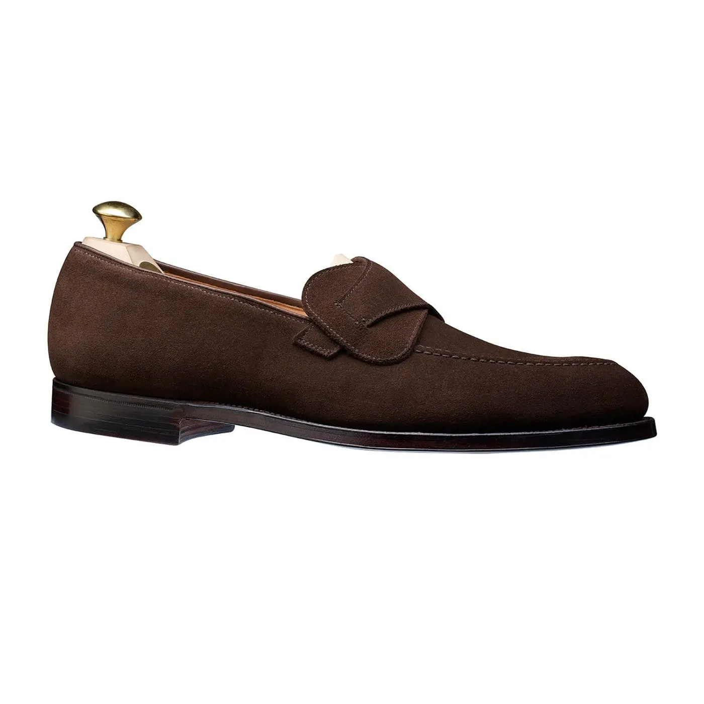 Selby Dark Brown Calf Suede Pure Path Smart Padding