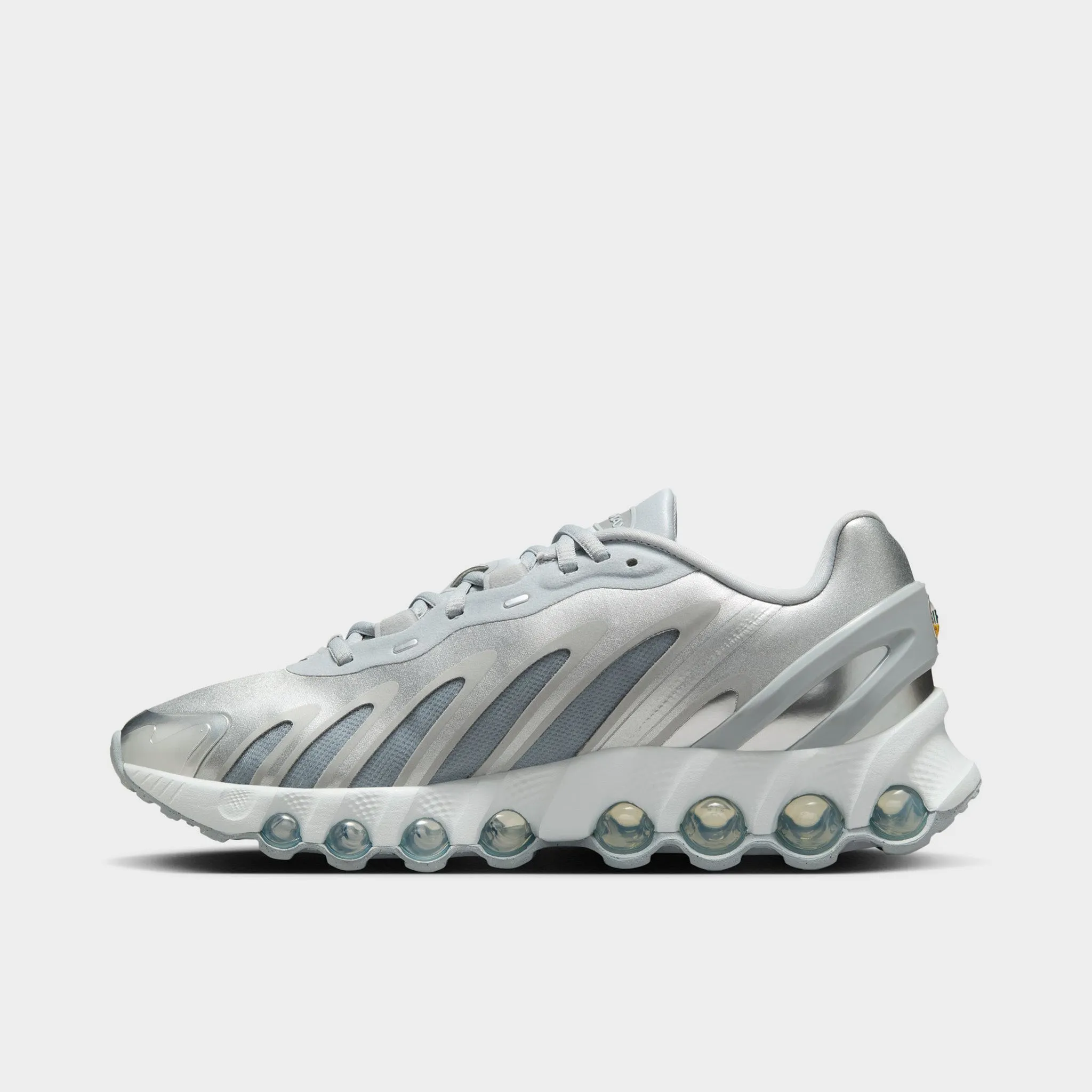 Nike Women's Air Max DN8 Wolf Grey / Metallic Silver - Off White Hyper Elastic Foam Tech