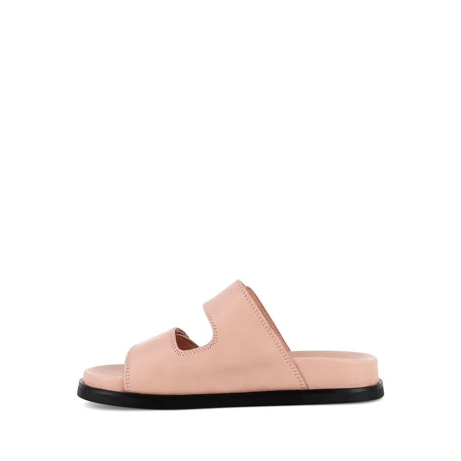 Sleek Sandals for Men Stylish Outdoor Sandals AVALON - SALMON LEATHER