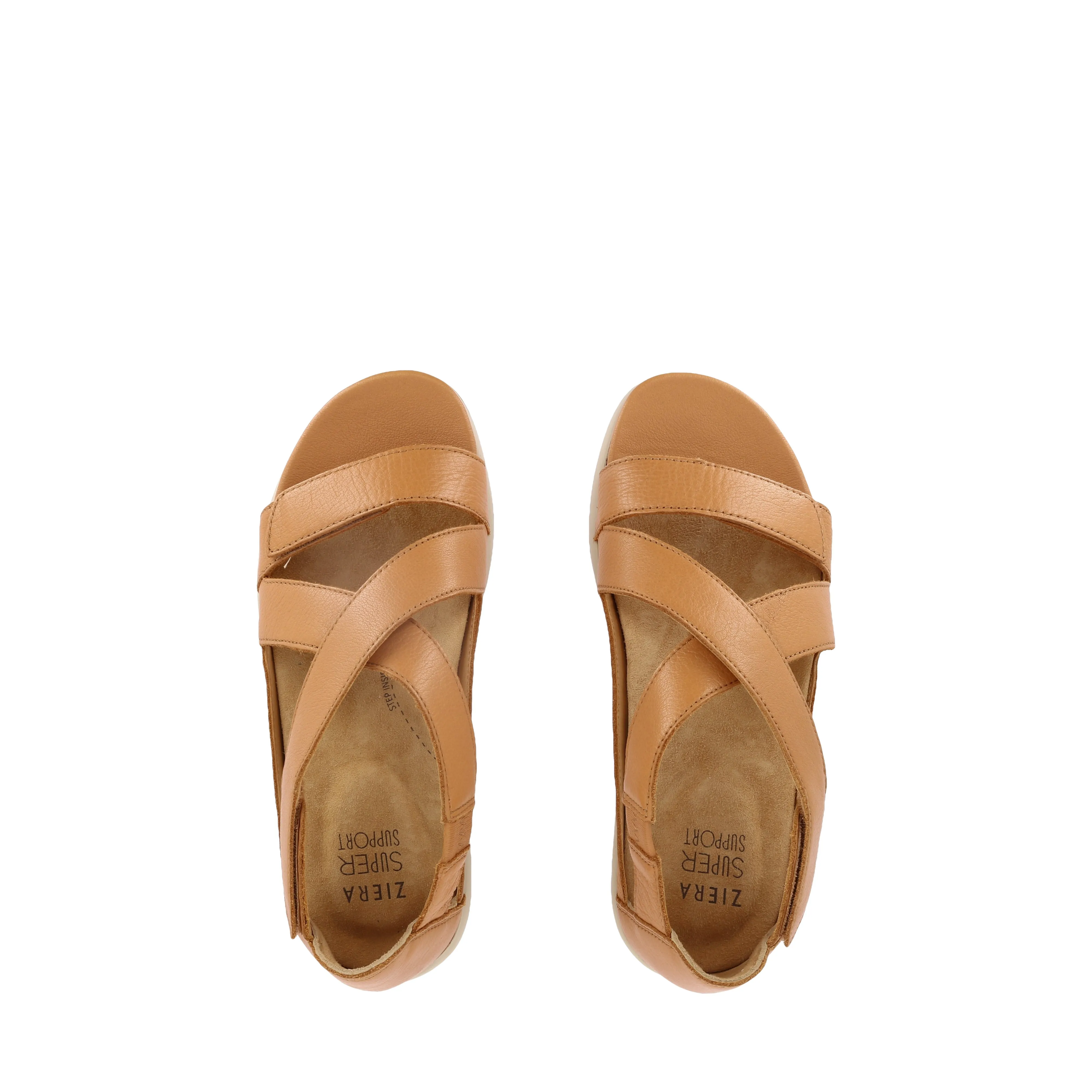 T Strap Fast Dry ISSY W - TAN LEATHER