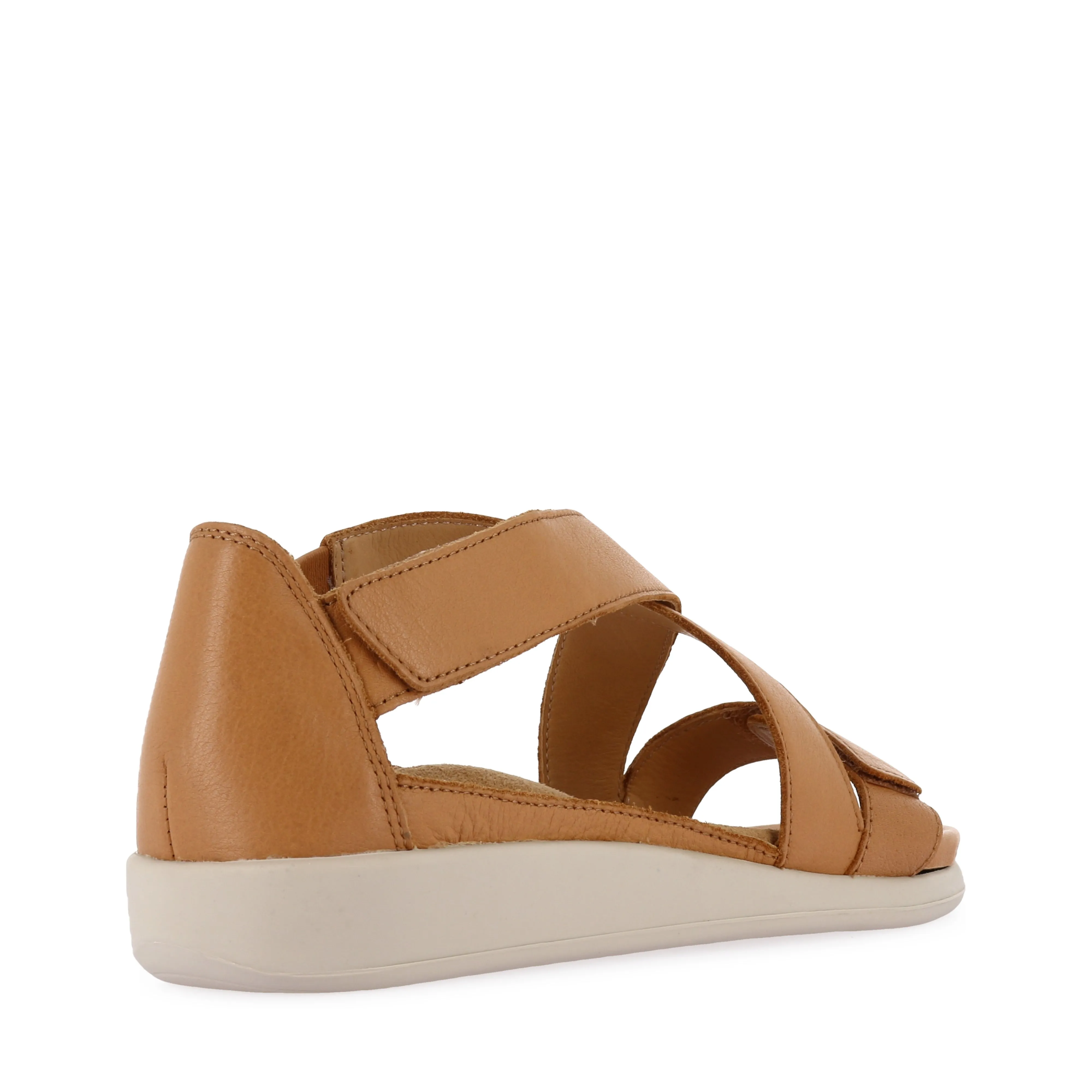 ISSY W - TAN LEATHER Footwear for Traveling