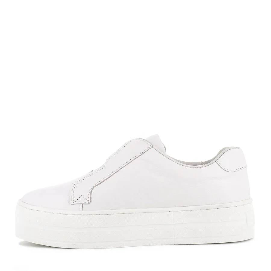 Microperforated Vamp High Energy Return SHIA - WHITE WHITE LEATHER