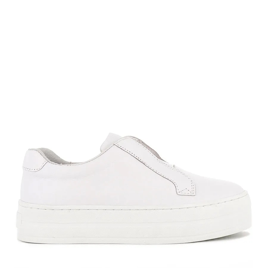 No Rub SHIA - WHITE WHITE LEATHER