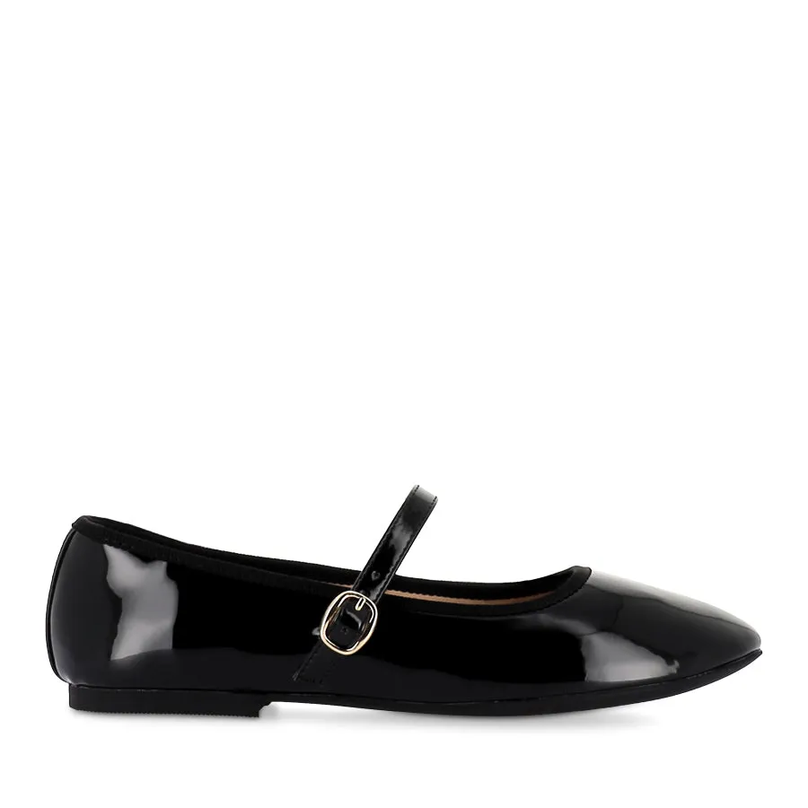 High Top Cushioned Footbed BAMBI - BLACK PATENT