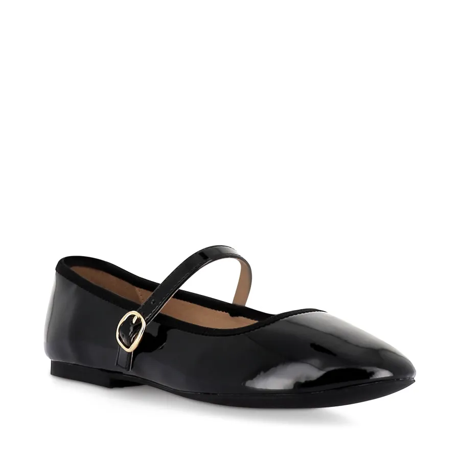 High Step Quiet Lane BAMBI - BLACK PATENT