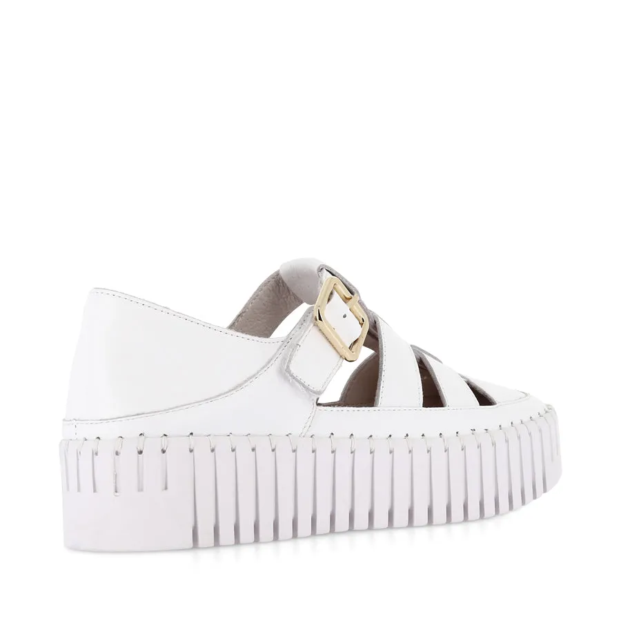 Errand Style BAYTOWN - WHITE LEATHER