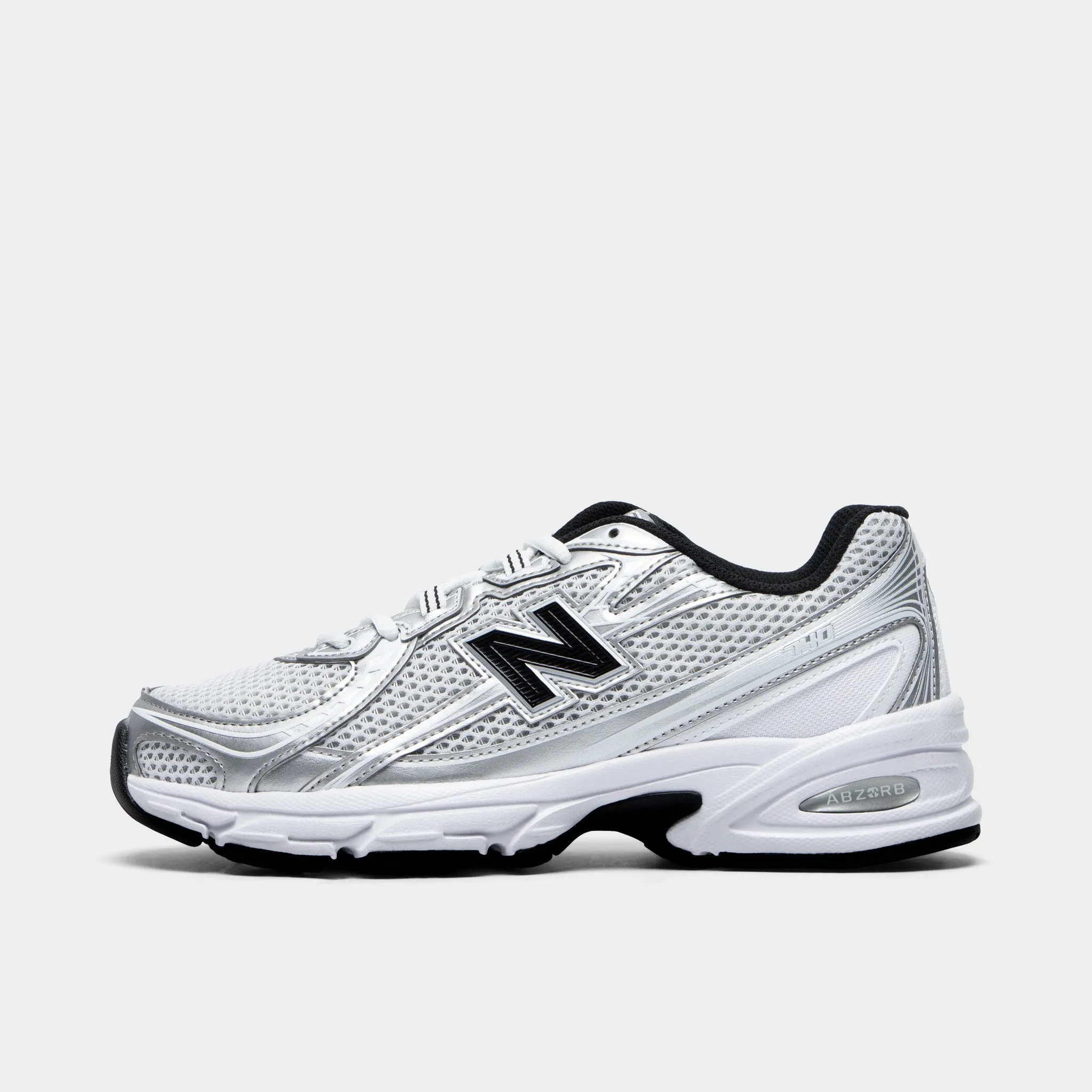 Rolling Motion Technology Lace Secure New Balance 740 White / Silver Metallic