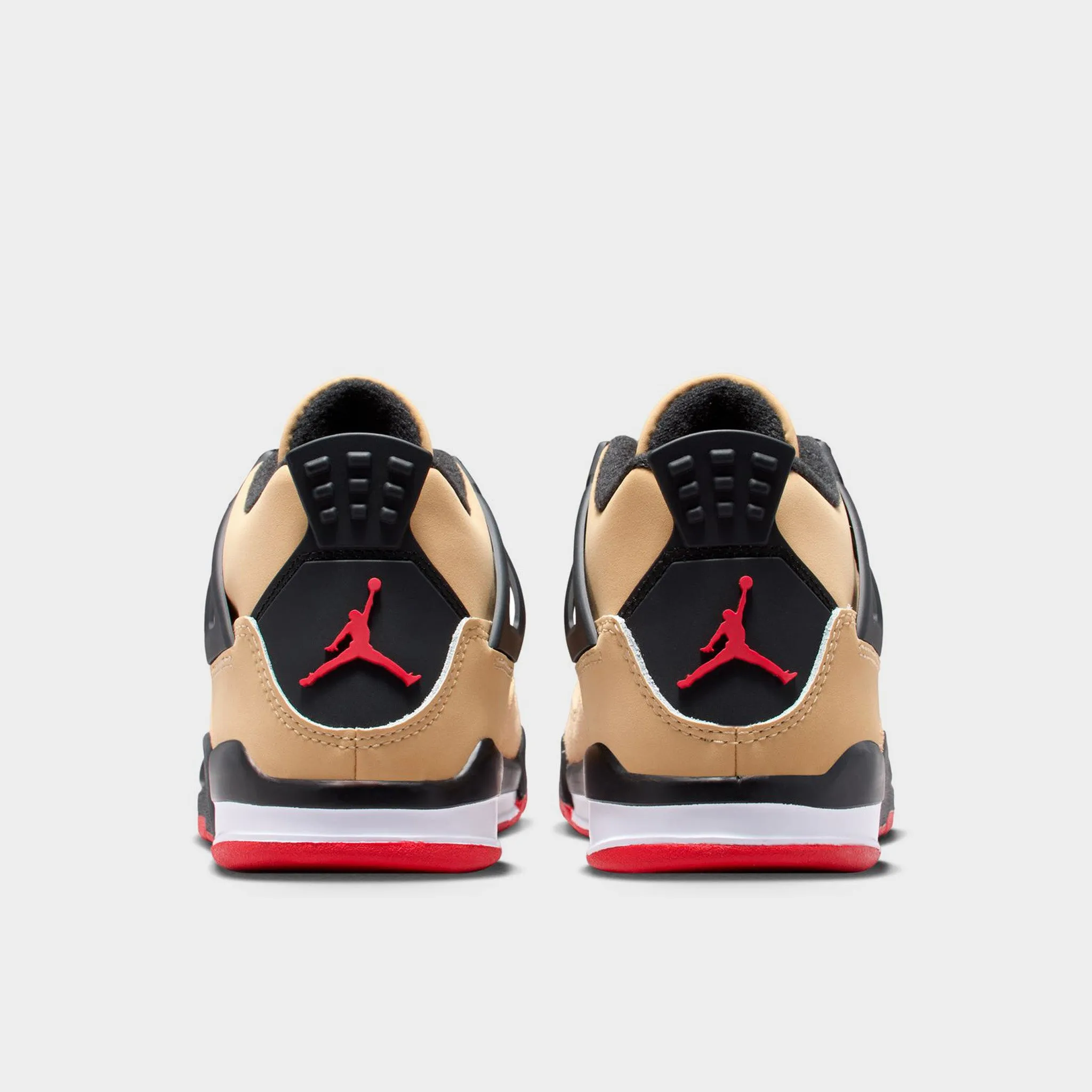 Jordan 4 Retro PS Fire Red / Starfish - Sesame Rubberized Finish