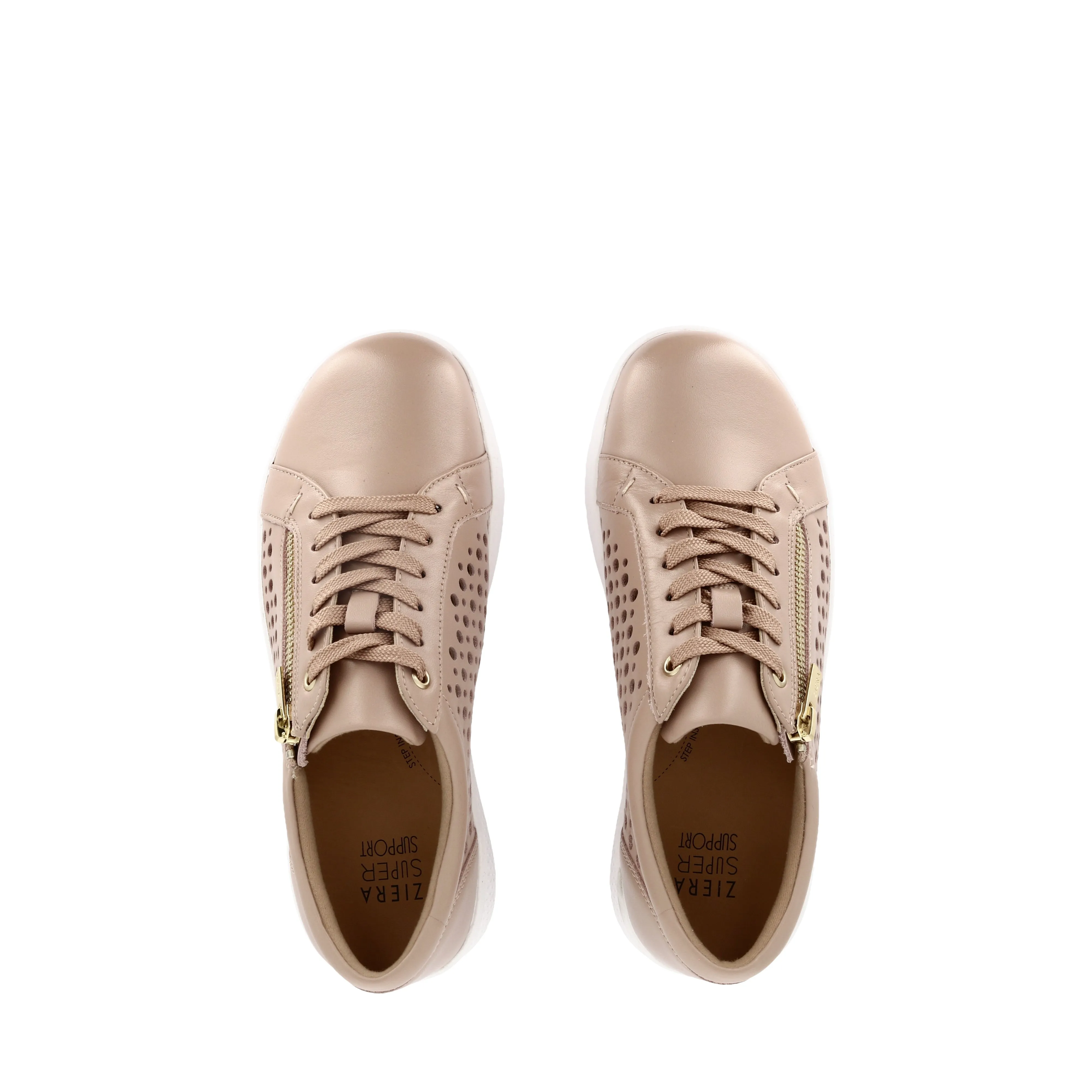 SHOVO XF - BLUSH LEATHER Slim Style Anatomical Footbed Shape
