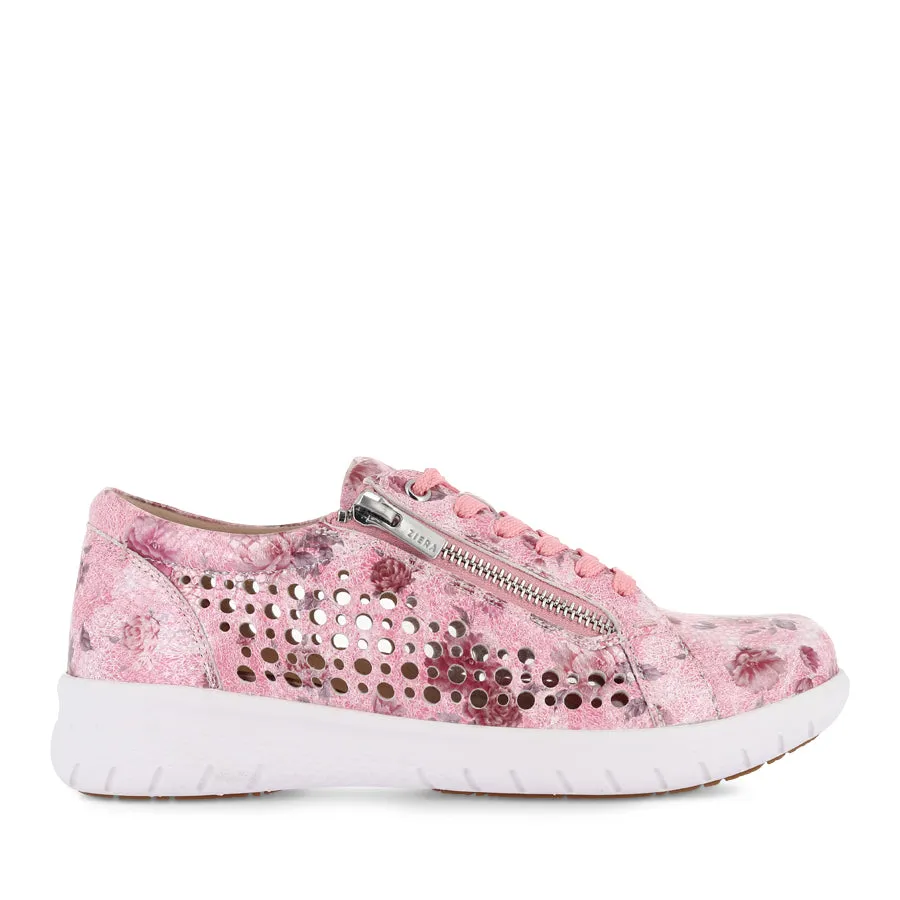 Ultimate Comfort Eco Friendly Upper SHOVO XF - PINK PRINT LEATHER