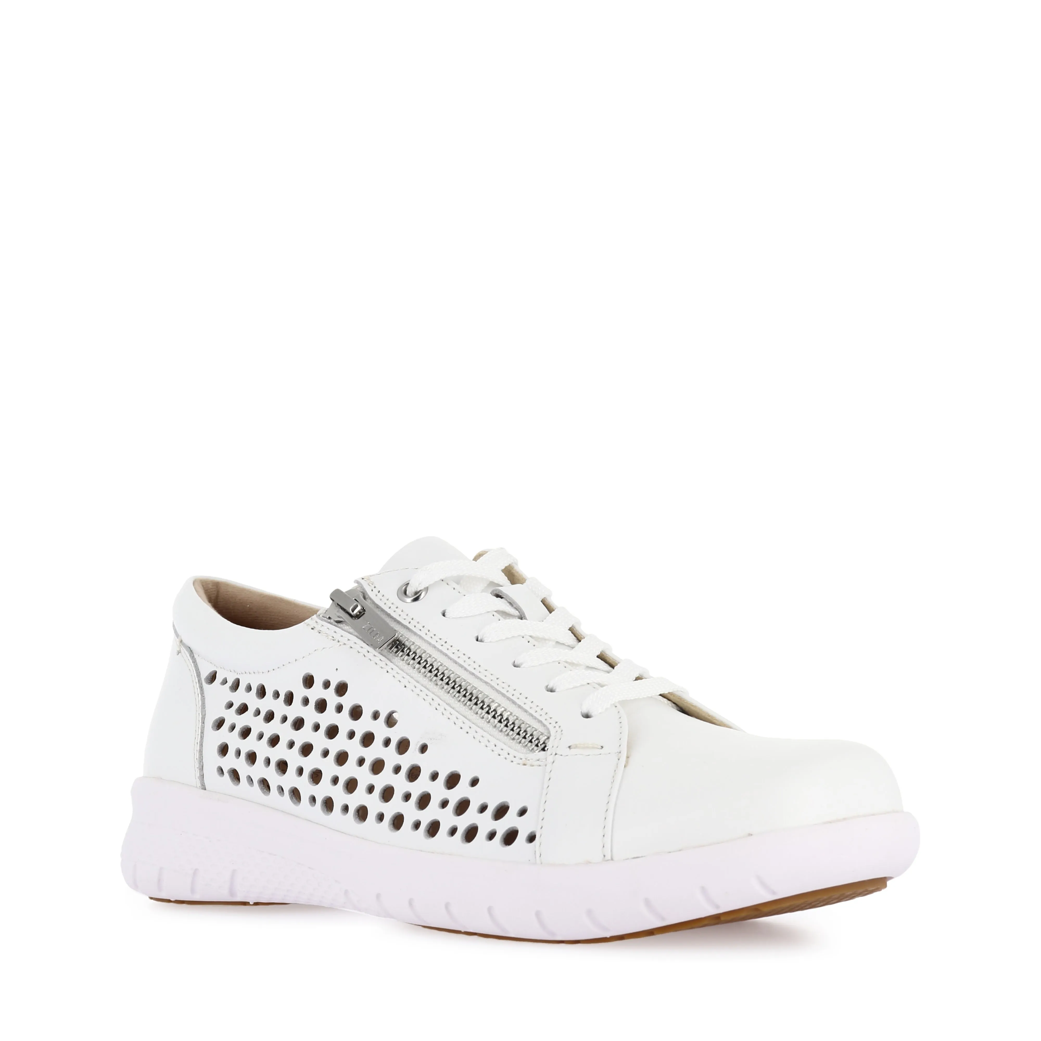 Vegan materials Ventilated Panels SHOVO XF - WHITE LEATHER