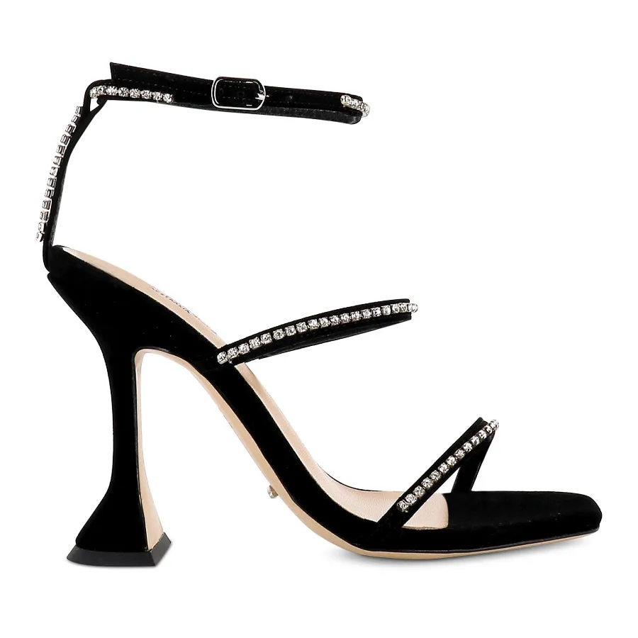 SHY - BLACK SUEDE School Go Street Glow