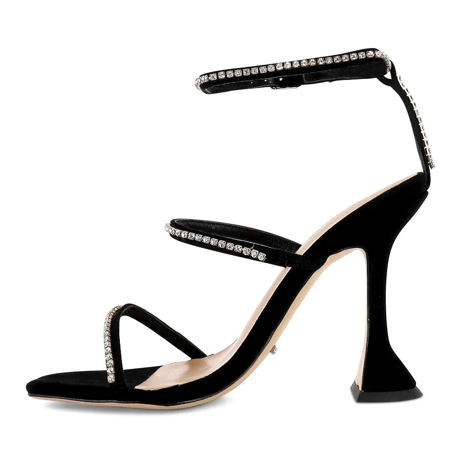 SHY - BLACK SUEDE Wave Step