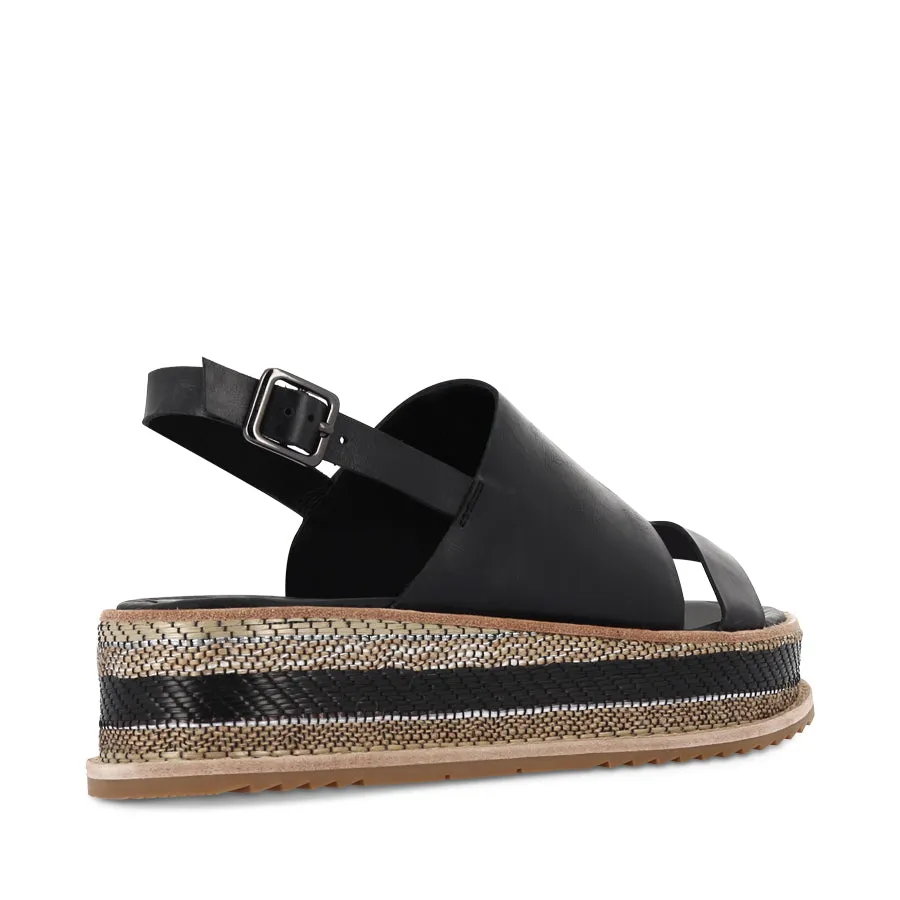 Lifted Feel VERLEET - BLACK LEATHER