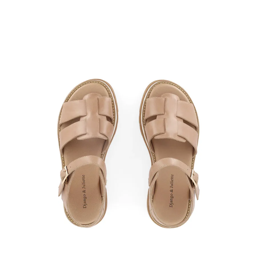 SIMM - CAPPUCCINO LEATHER Score Hike Pull Step