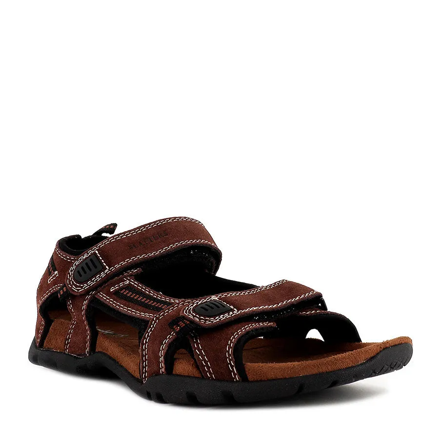 BROOME II - BROWN Sleek Sandals for Men Casual Step