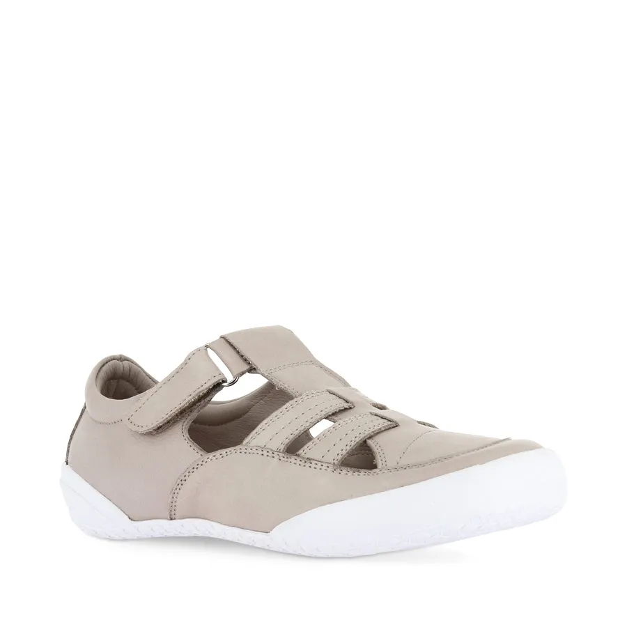 TOLLA - TAUPE LEATHER Teen Trend Canvas