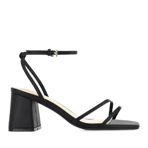 STEVIE - BLACK Soft Leather Shoes Light Comfort
