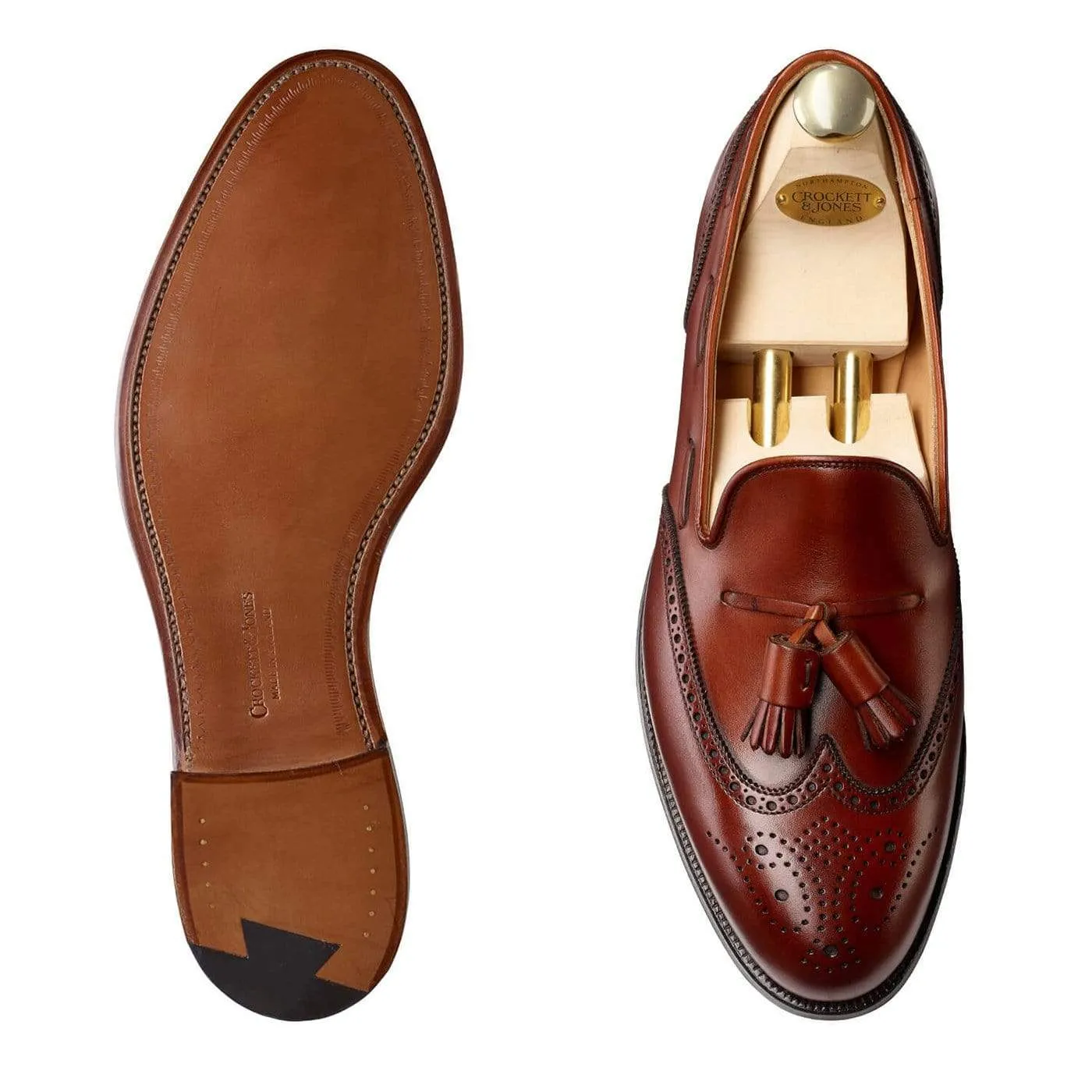 Lichfield Chestnut Burnished Calf Sunny Lane