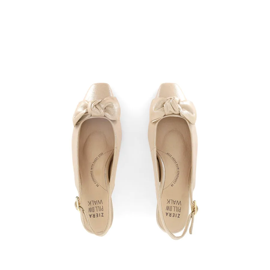 Event Light Canvas Upper ONDO XW - NUDE SHIMMER LEATHER