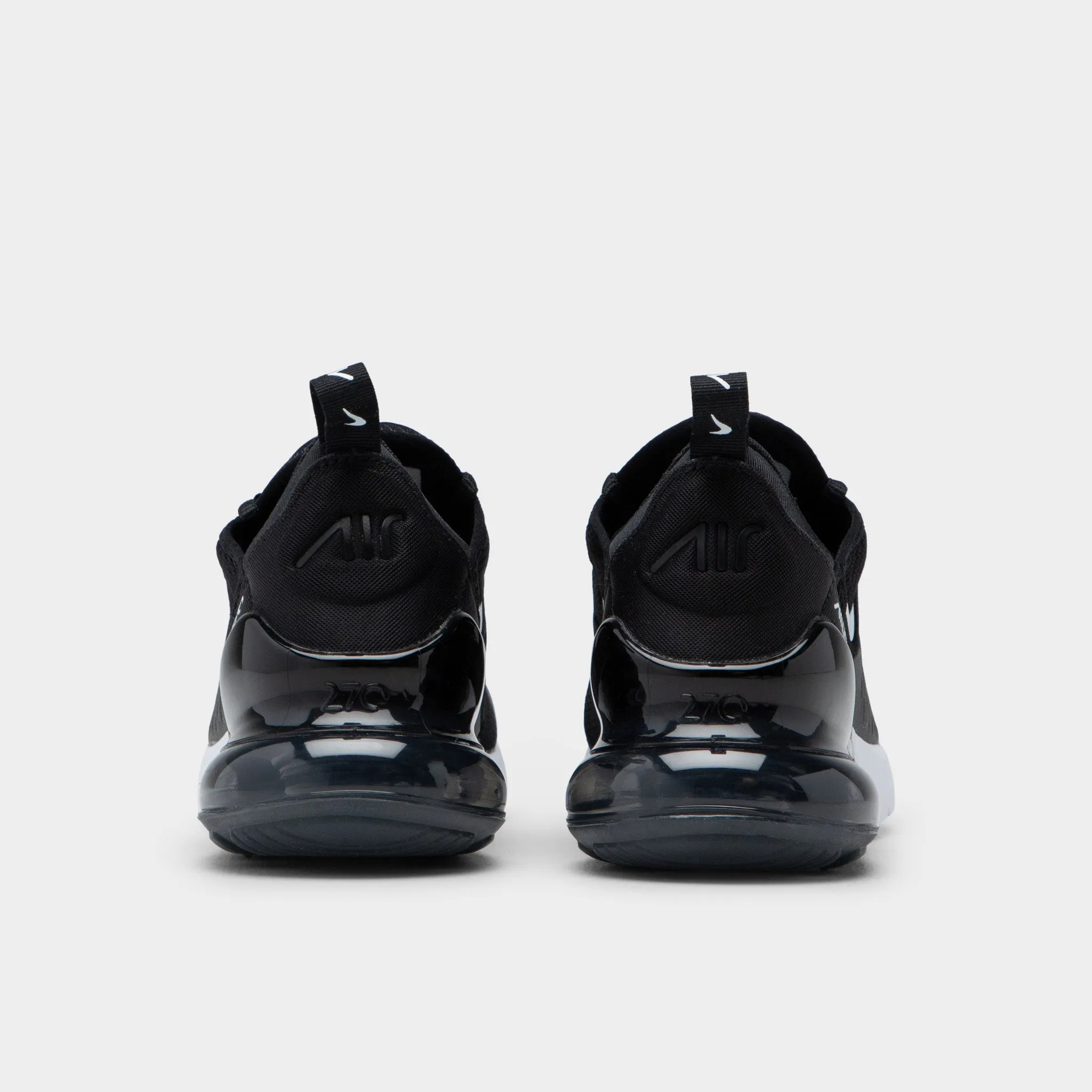 Nike Women's Air Max 270 Black / Anthracite - White Hyperelastic Response Warm Lining