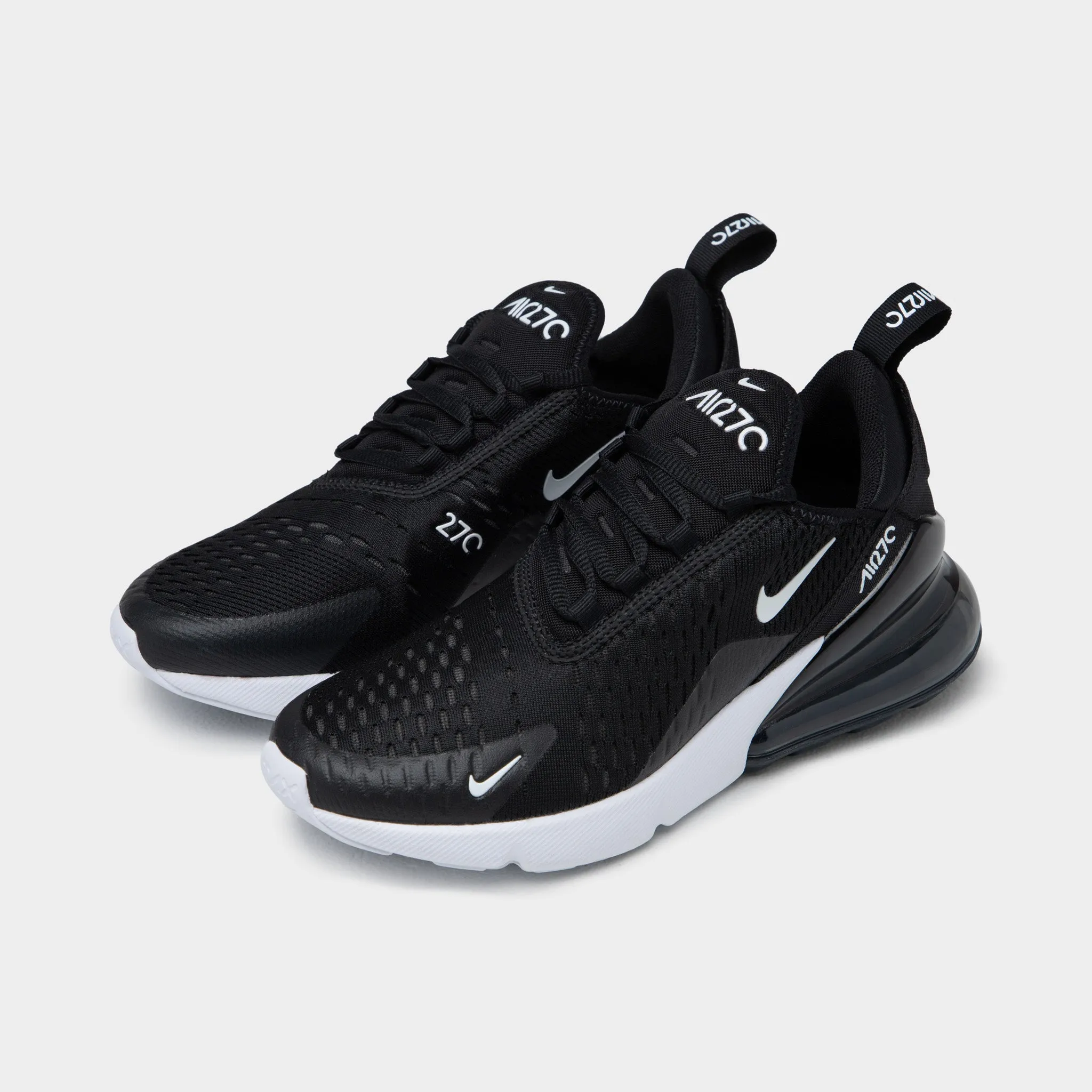 Nike Women's Air Max 270 Black / Anthracite - White Seamless Inner Construction
