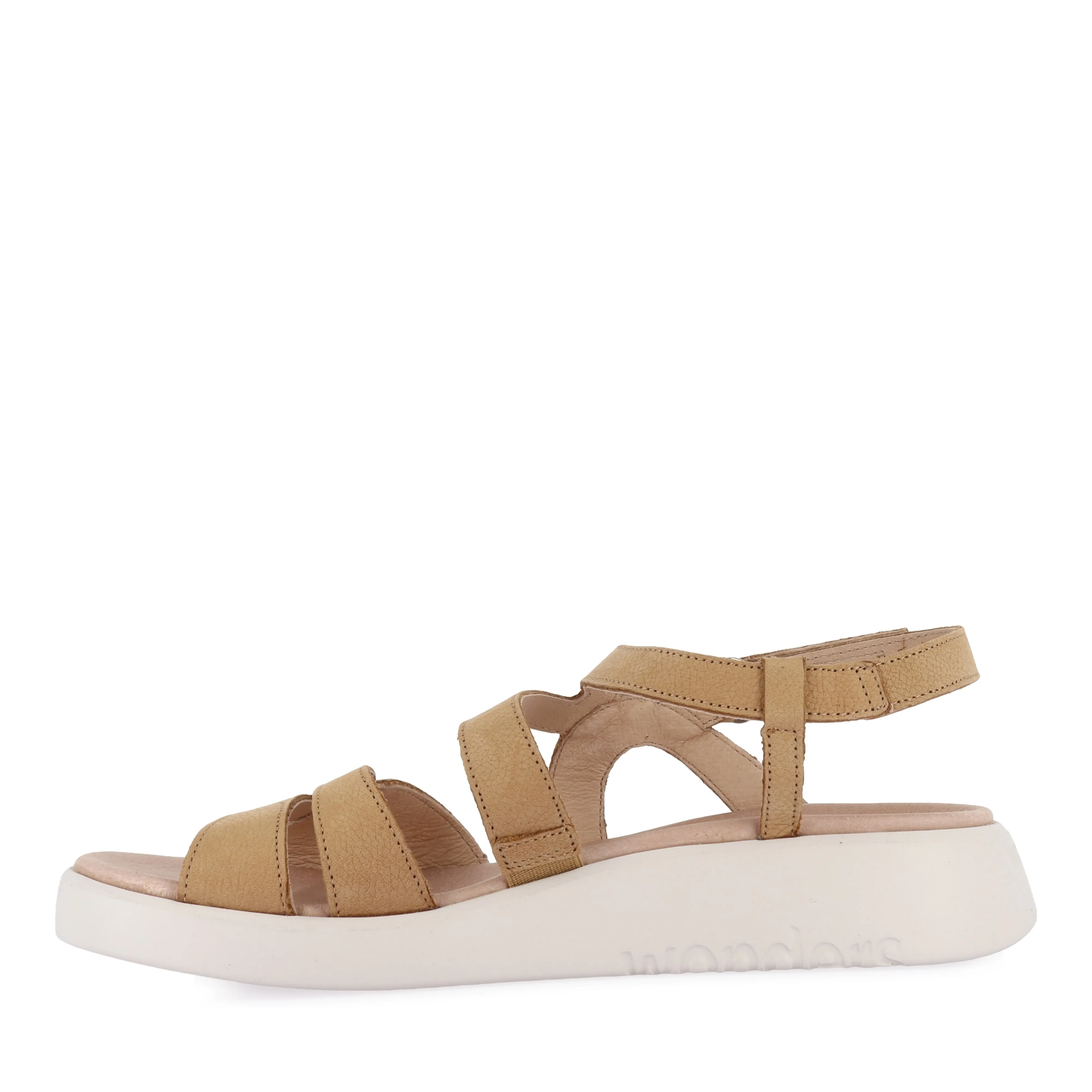CAYLEE C-6534 - SAND NUBUCK Platform Sole Sandal Inserts