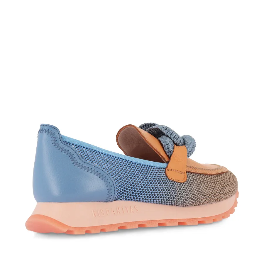 LOIRA - PEACH MULTI Heel Hug Fashionable Comfort Shoes
